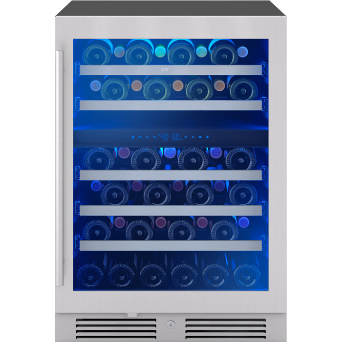 Zephyr Presrv 24" 45Bottle Dual Zone Wine Cooler Wayfair